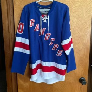Lundqvist rangers jersey